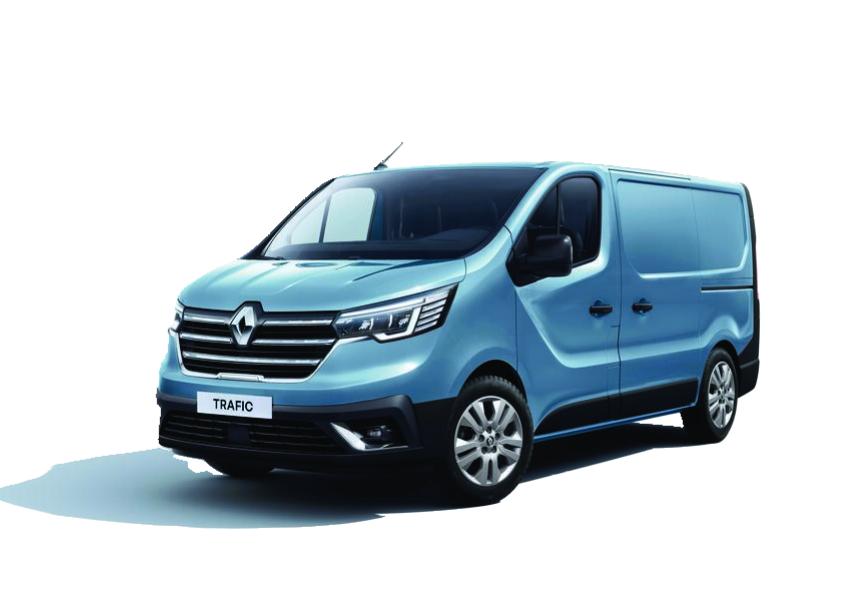 Renault Trafic Van 2015 montážne body